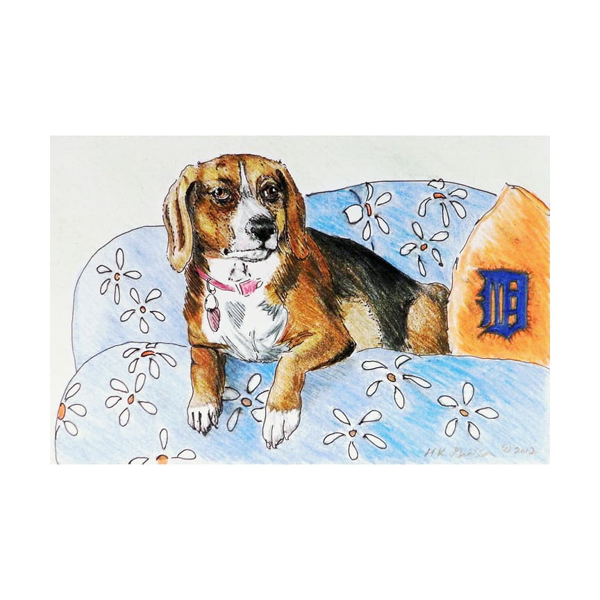 Detroit Daisy by Helena Kuttner-Giasson 