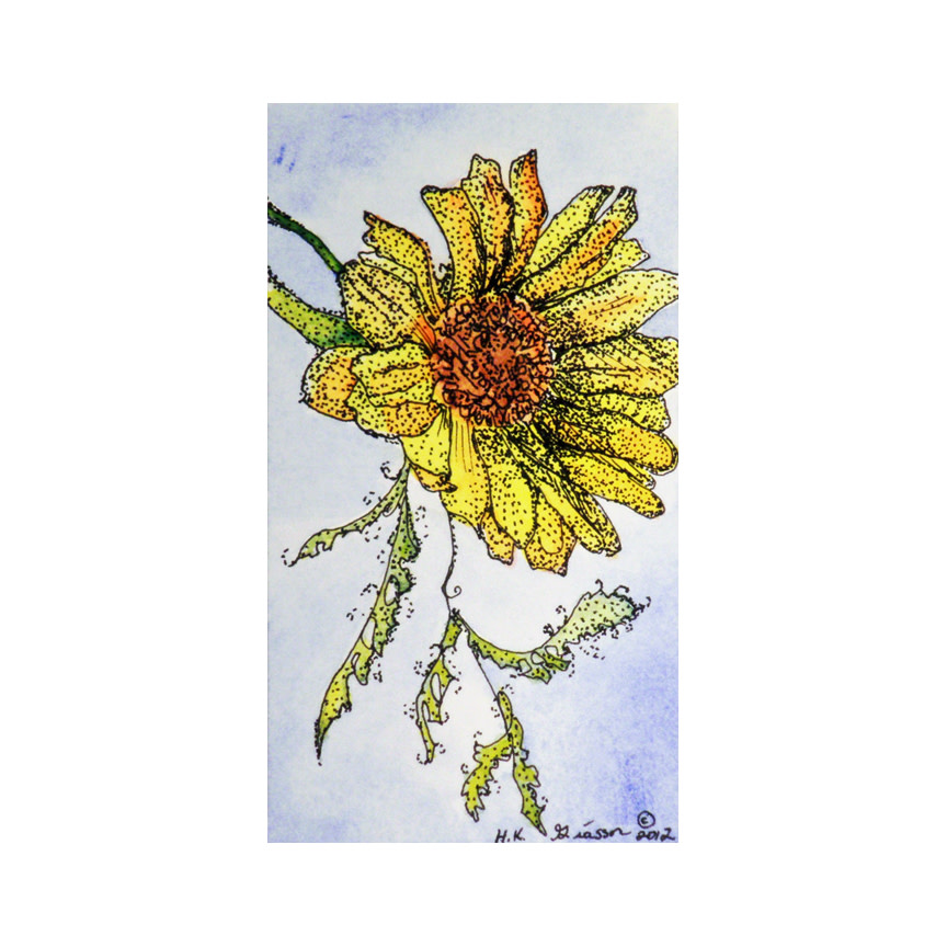 Sunflower Song I by Helena Kuttner-Giasson 
