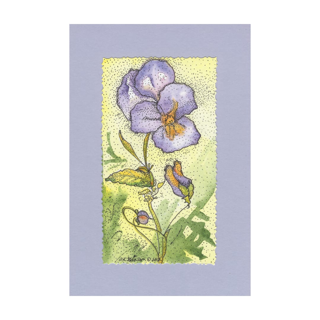 Wild Viola Chorus II by Helena Kuttner-Giasson 