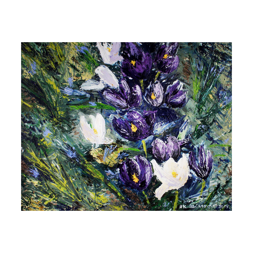 Crocus Minuet I by Helena Kuttner-Giasson 