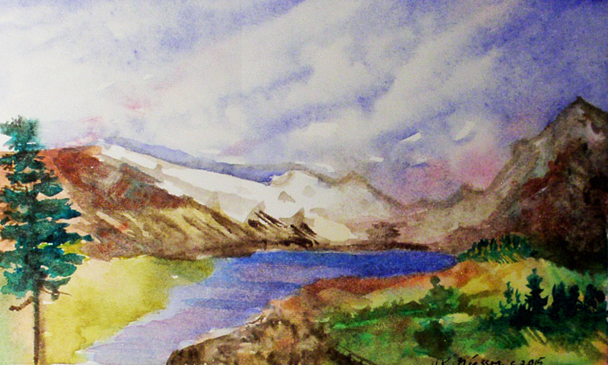 Hilltop View by Helena Kuttner-Giasson 
