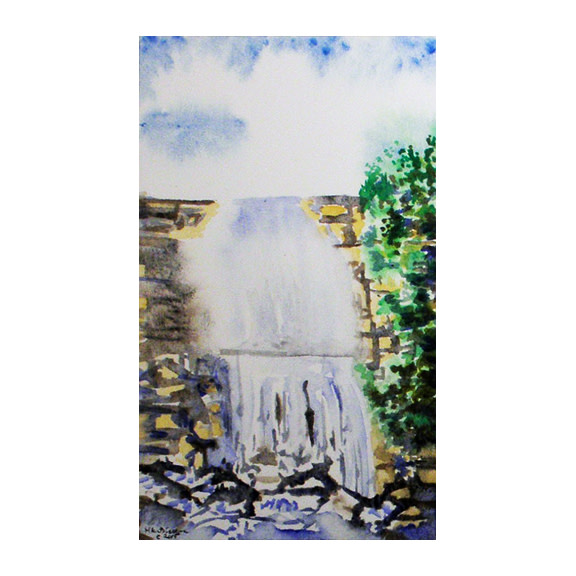 Rocky Falls by Helena Kuttner-Giasson 