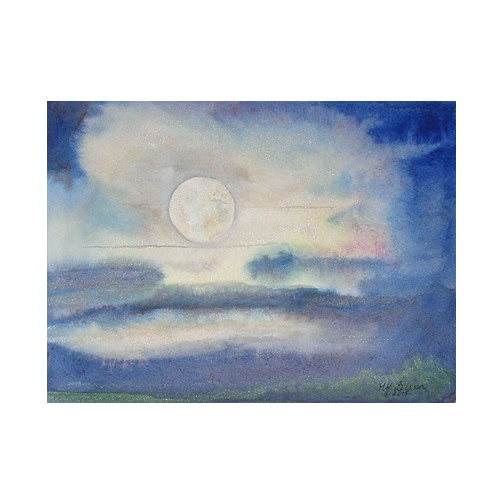 Wild Moon III by Helena Kuttner-Giasson 