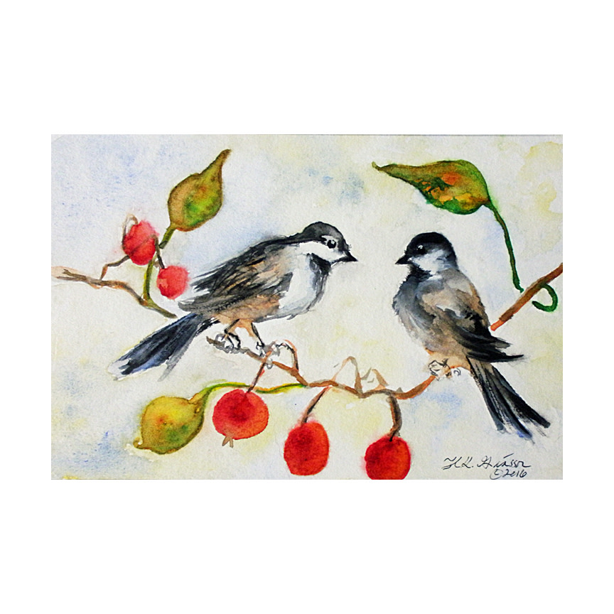 Holiday Pair by Helena Kuttner-Giasson 