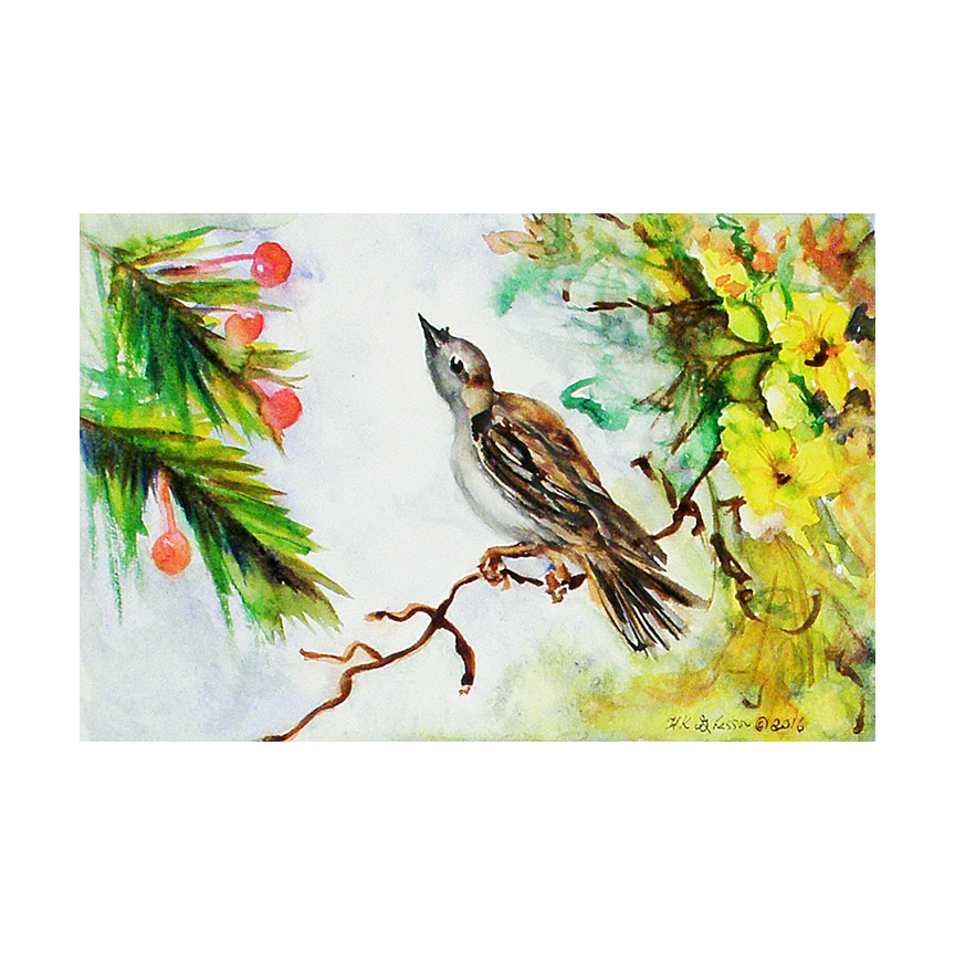 Autumn Sparrow by Helena Kuttner-Giasson 