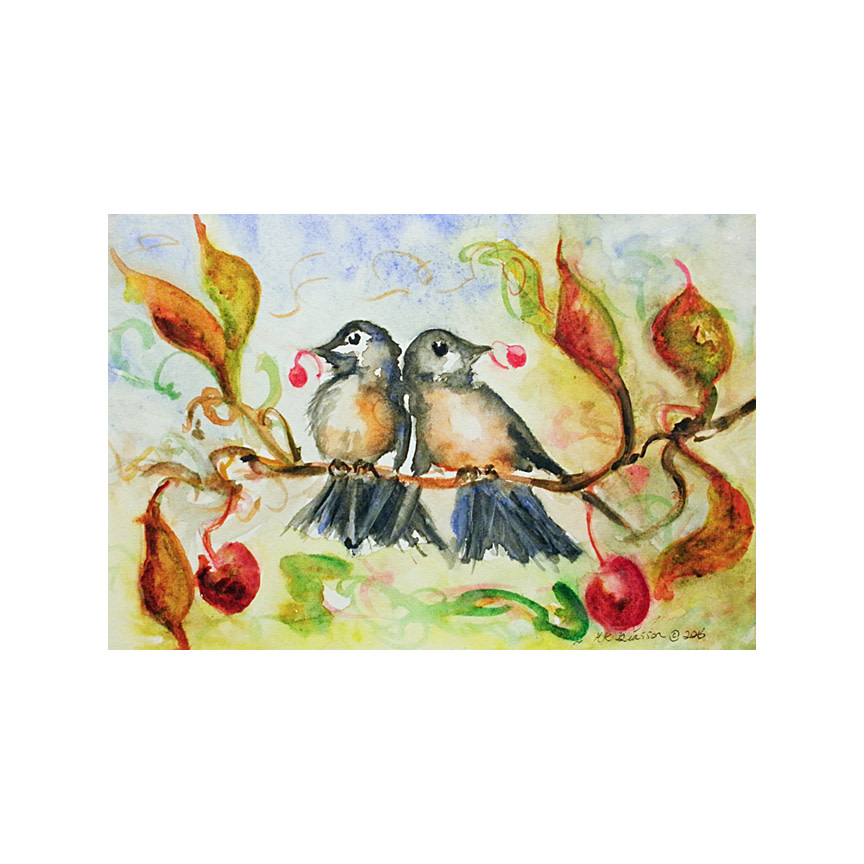 Autumn Pair by Helena Kuttner-Giasson 