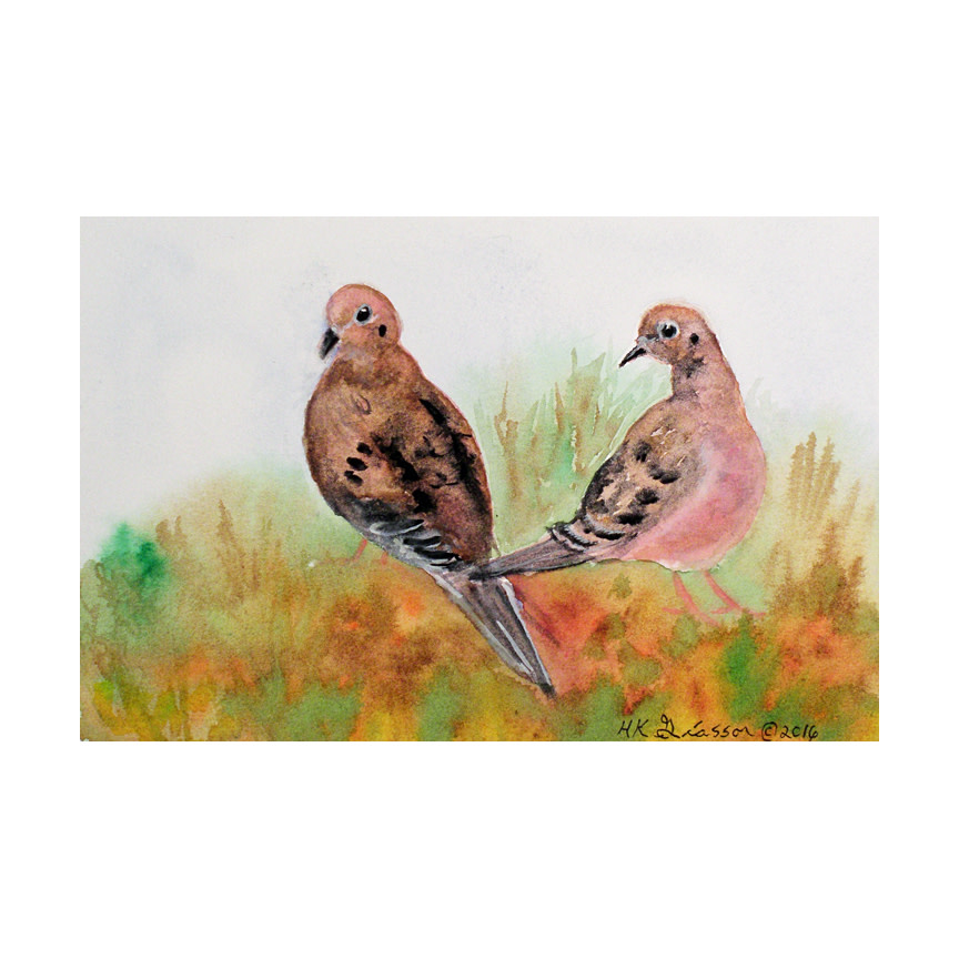 Autumn Doves III by Helena Kuttner-Giasson, Image 3.