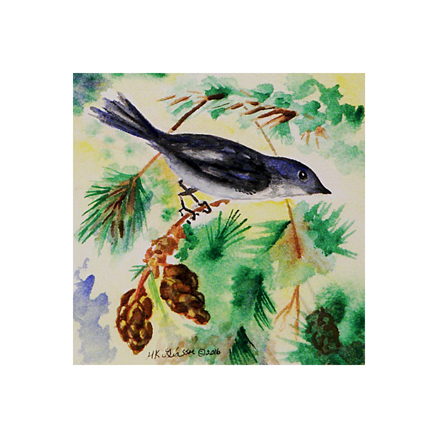 Pine Bird III by Helena Kuttner-Giasson 