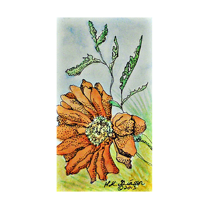 Sunflower Song IV by Helena Kuttner-Giasson 