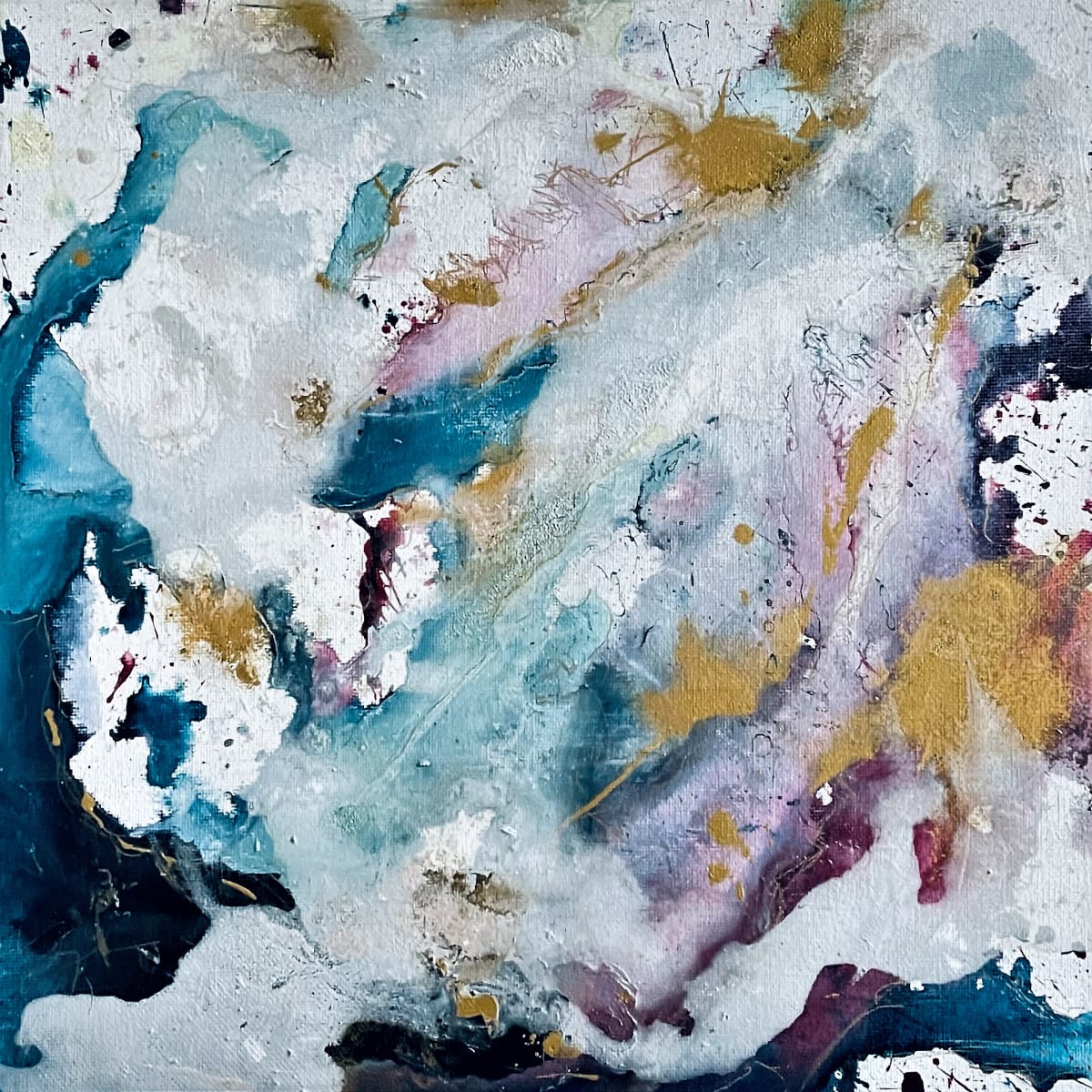 Strawberry Fields Triptych by Jayn Anderson 