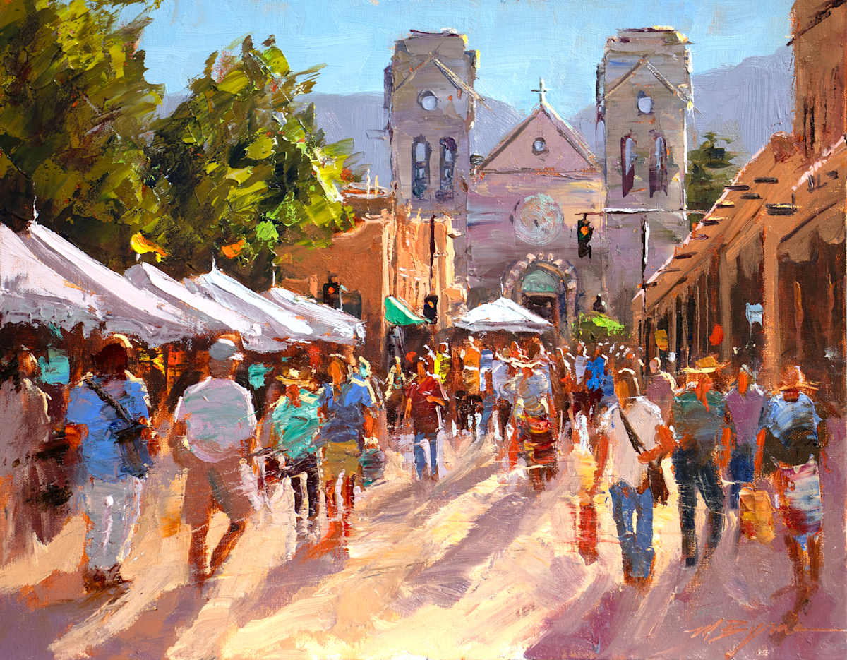 Santa Fe Festival by MICHELE BYRNE 