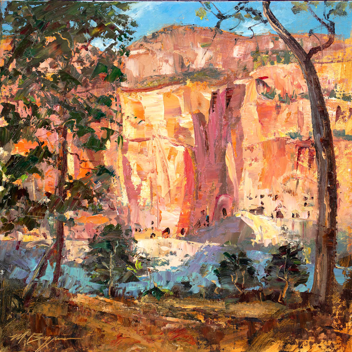 Bandelier Shadows by MICHELE BYRNE, Image 1.