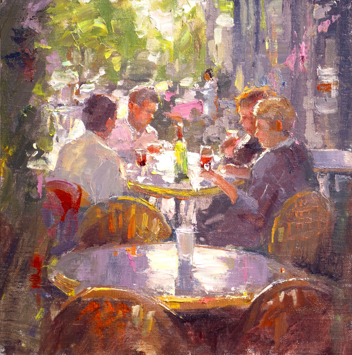 Repas en Plein Air by MICHELE BYRNE 