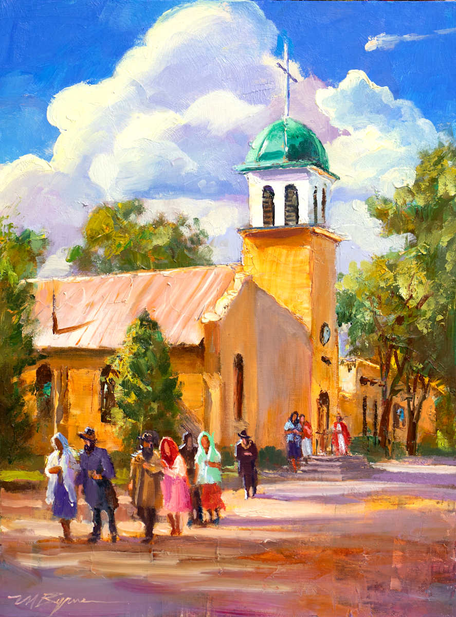 Saint Josephs Morning Light by MICHELE BYRNE 