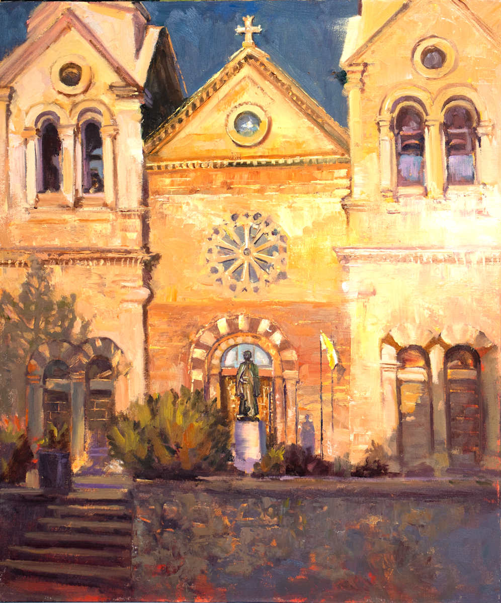 St. Frances Evening Glow by MICHELE BYRNE 
