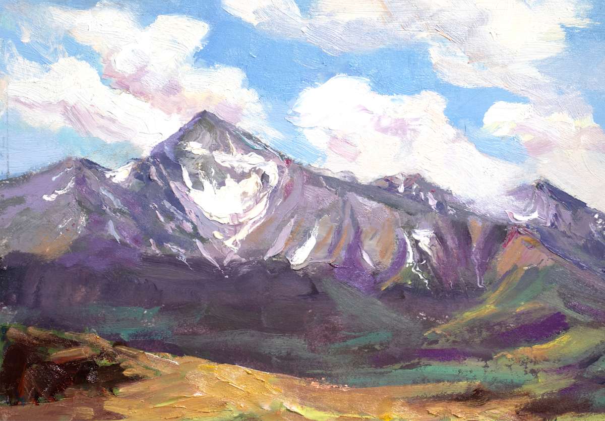 Mt. Wilson Morning by MICHELE BYRNE 