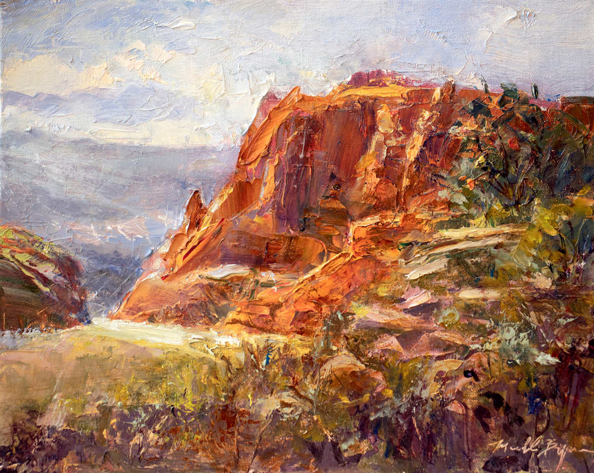 Red Rocks Before the Storm by MICHELE BYRNE, Image 1.