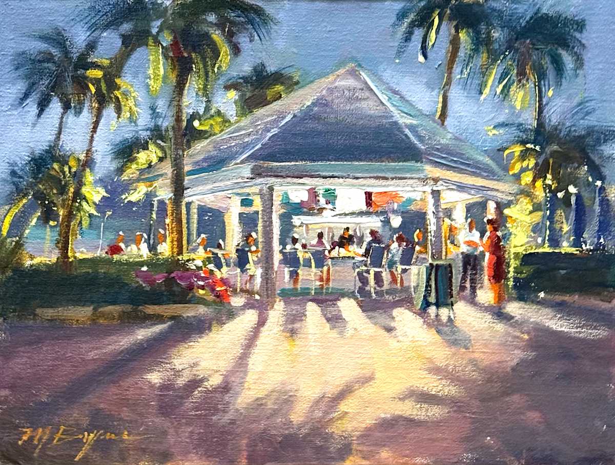 Cabana Nights/Ocean Reef Pool by MICHELE BYRNE, Image 1.