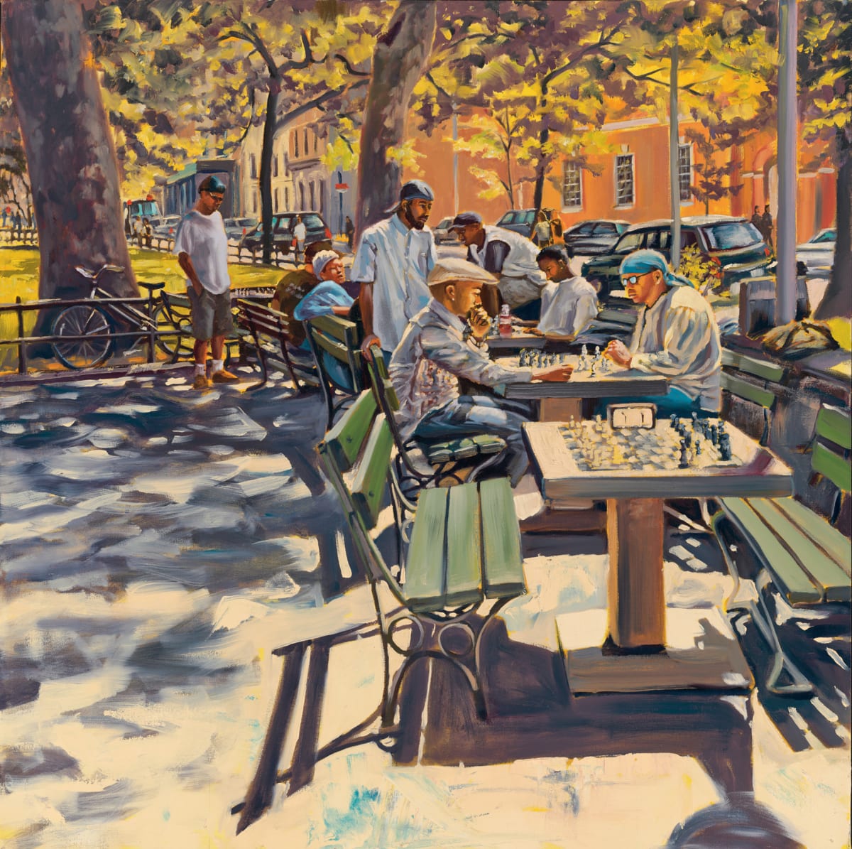 Chess Players in Washington Square/NYC 