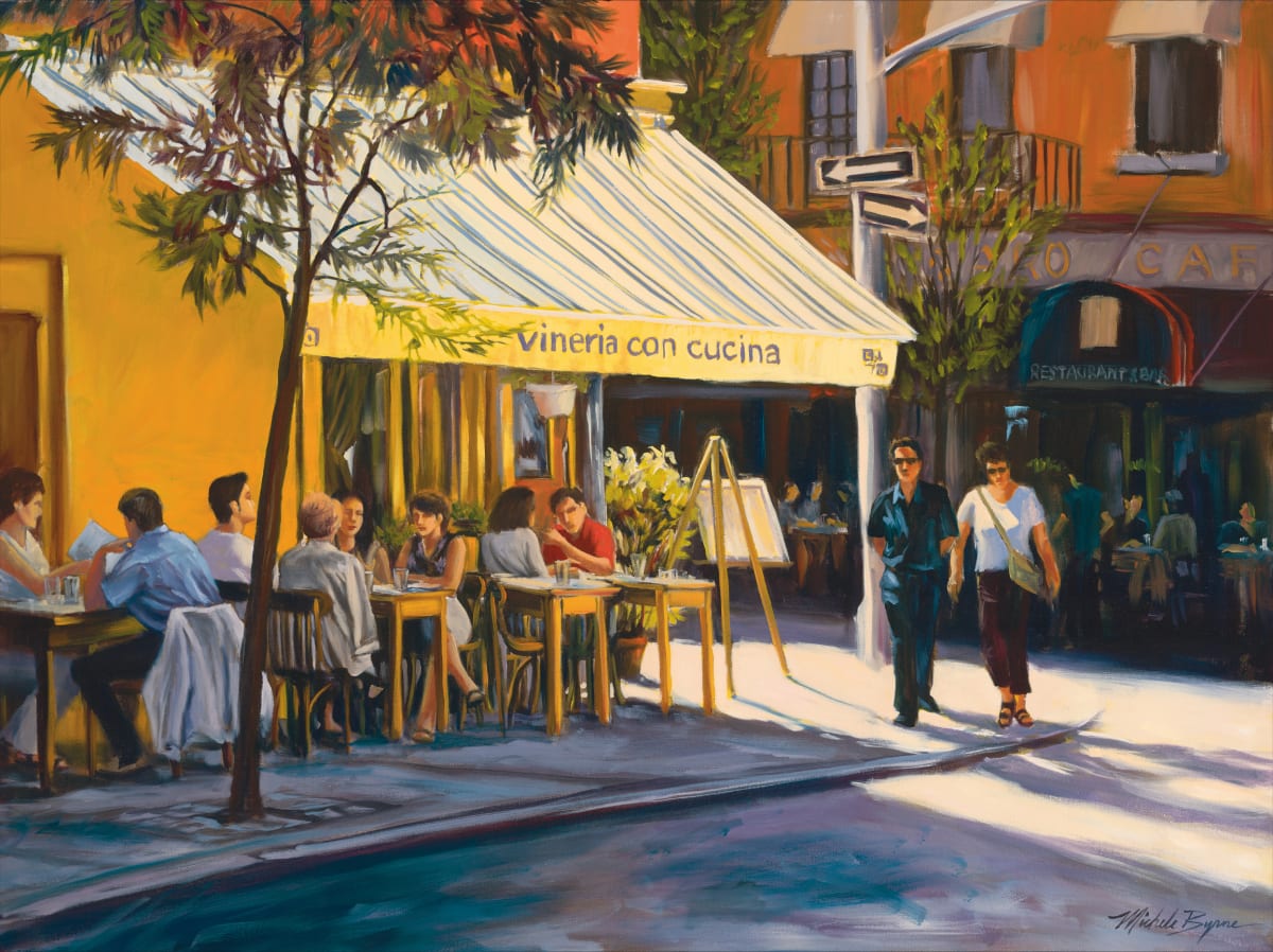 Dining on MacDougal by MICHELE BYRNE, Image 1.