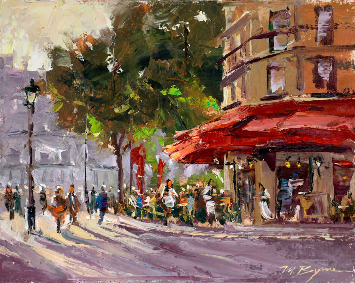 First Day in Paris by MICHELE BYRNE 