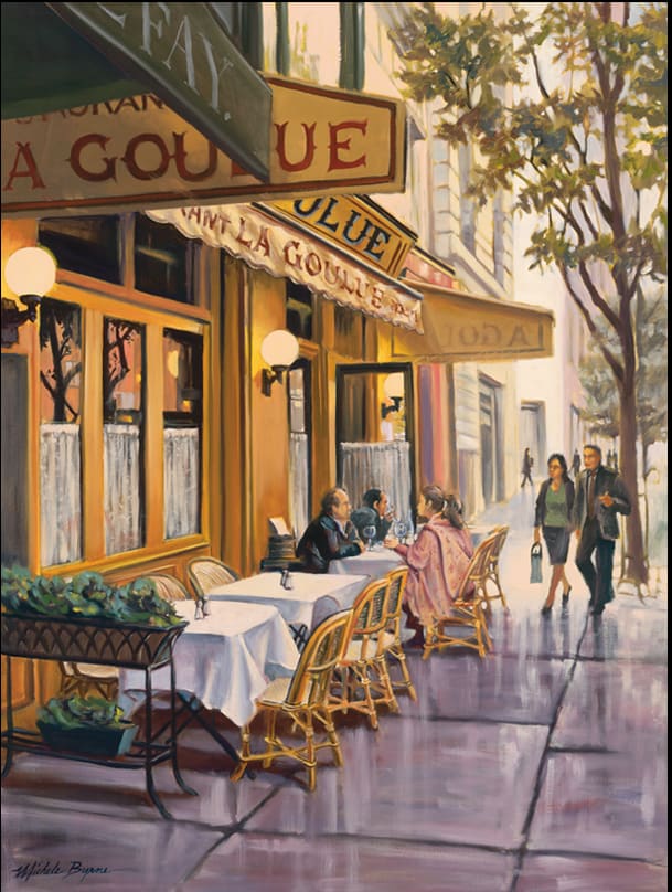 French Cafe on Madison by MICHELE BYRNE 