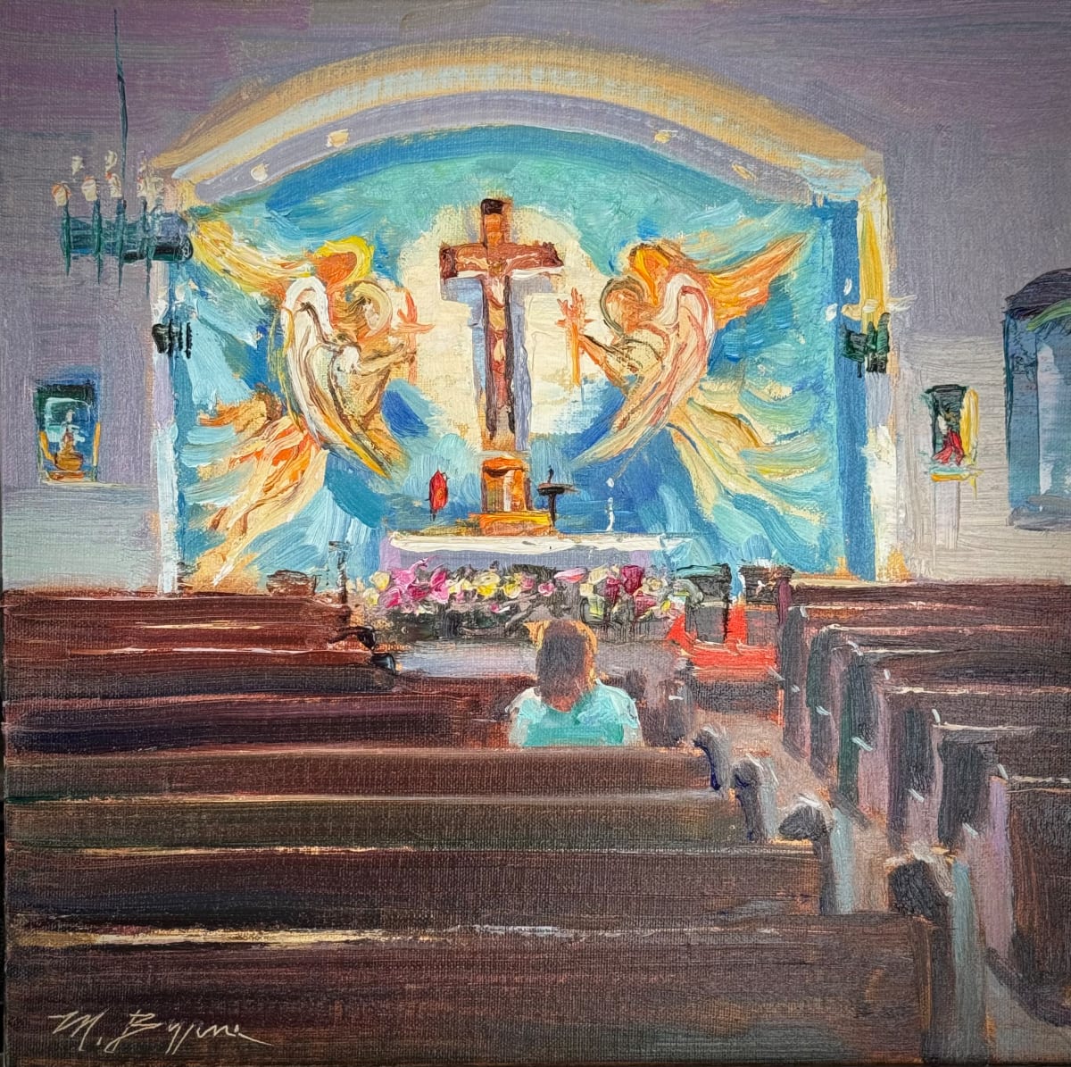 Among Angels by MICHELE BYRNE 