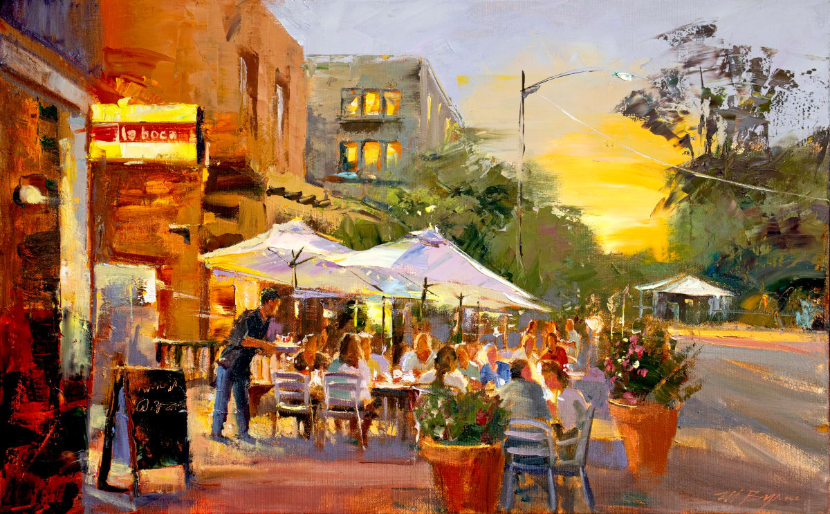 La Boca Evening by MICHELE BYRNE 