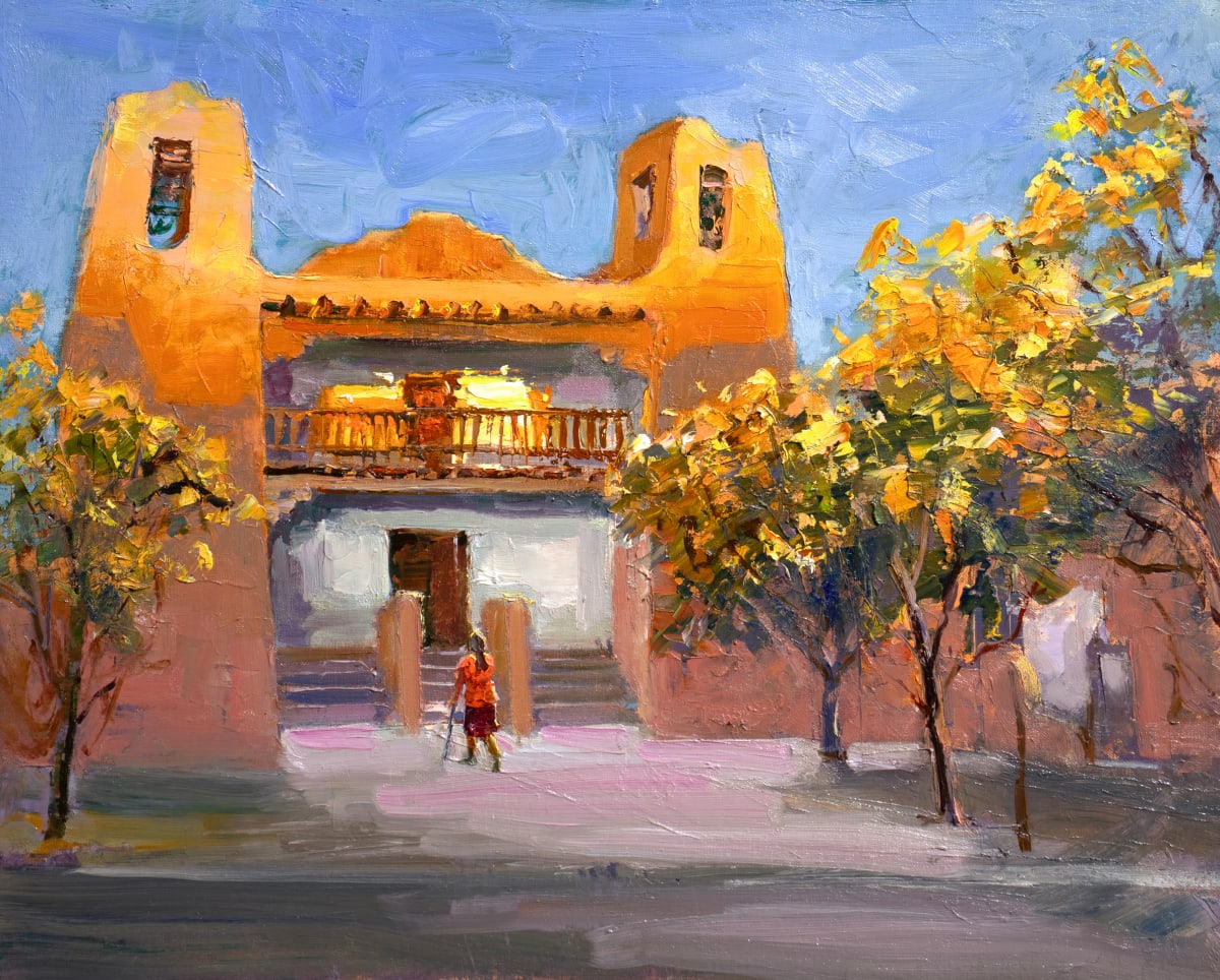 NM Museum Visitor by MICHELE BYRNE 