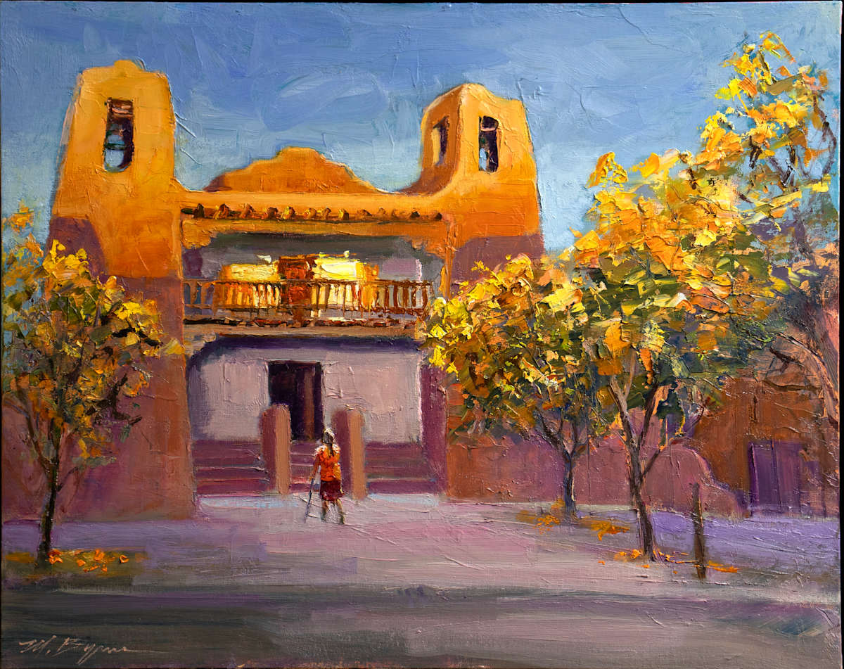 NM Museum Visitor by MICHELE BYRNE 