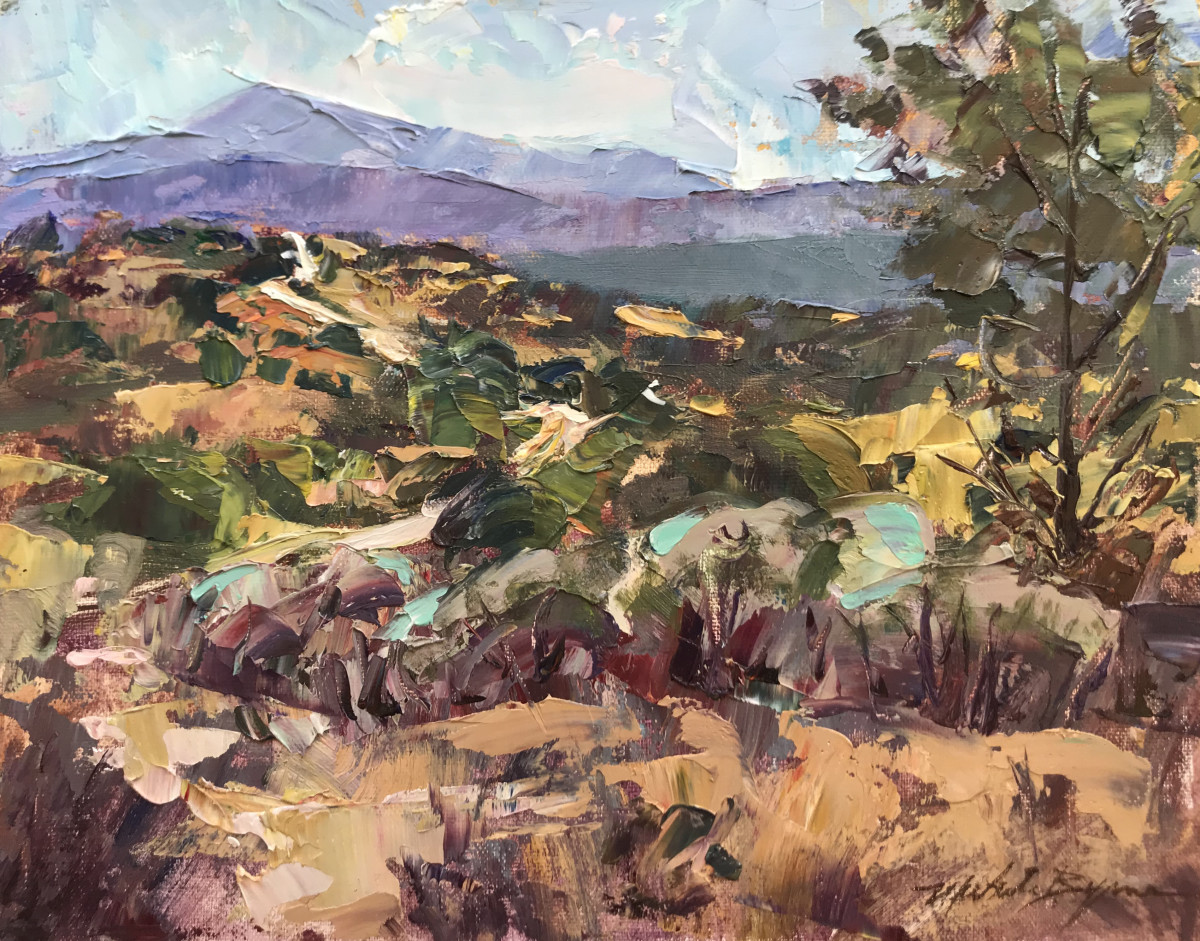 Nambe View by MICHELE BYRNE 