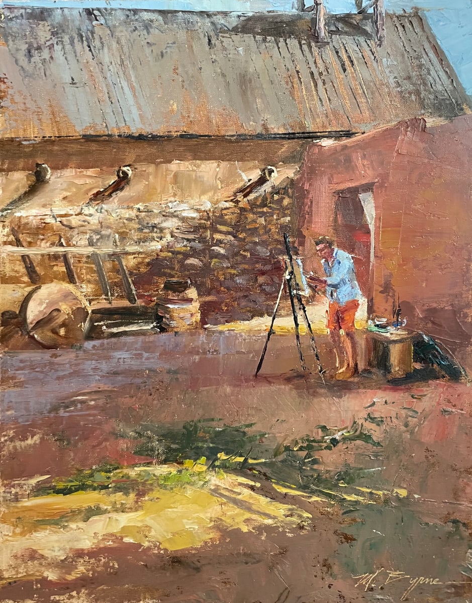 Painting History  Image: Plein Air Award winning painting at the OPA Convention