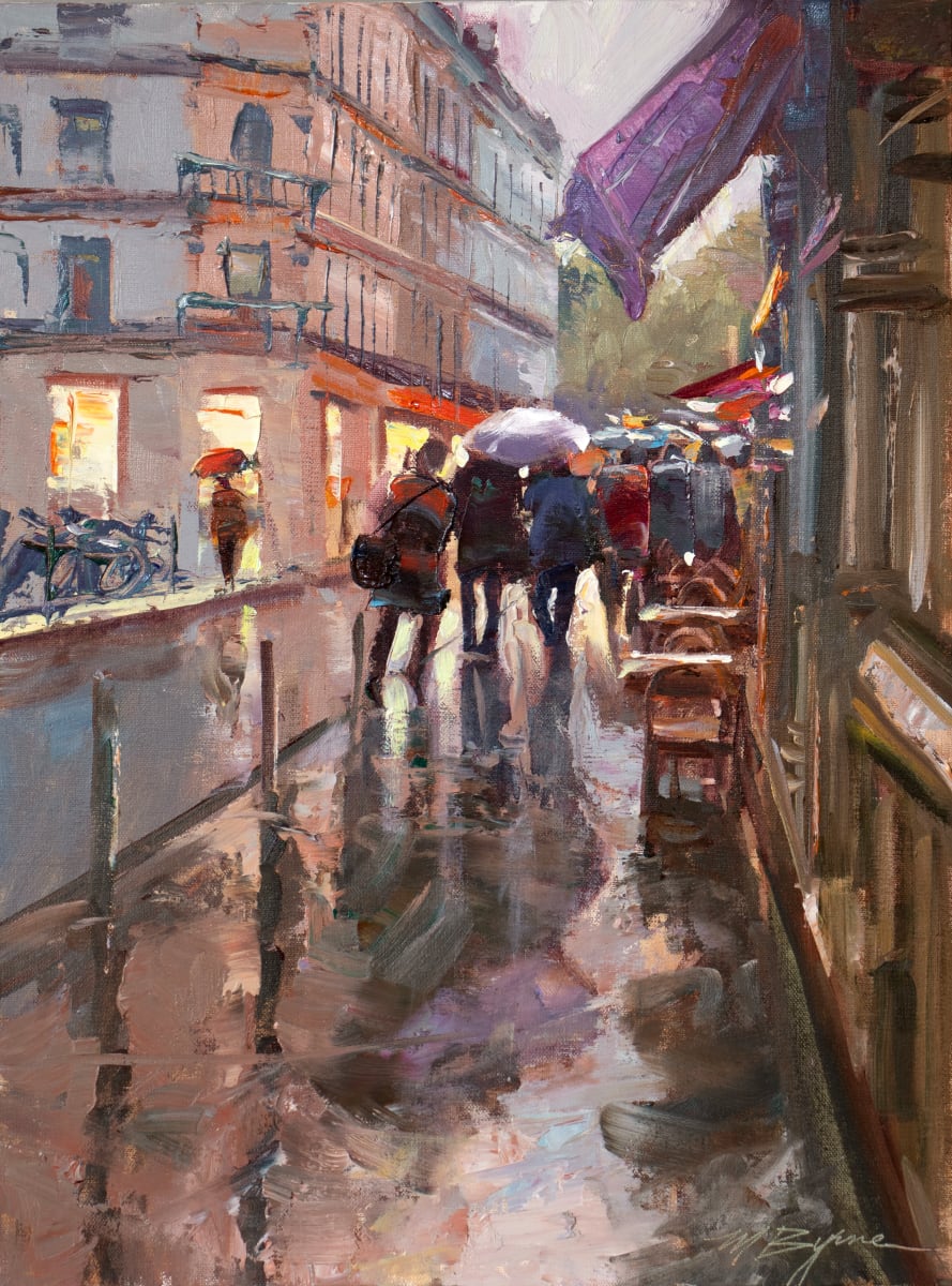 Reflections of Montmartre by MICHELE BYRNE 
