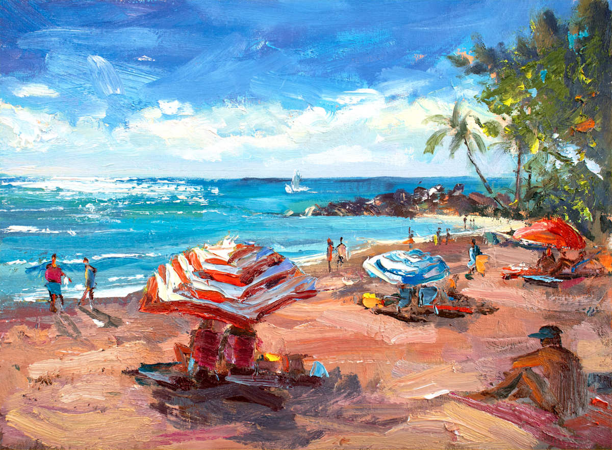 Beach Time by MICHELE BYRNE 