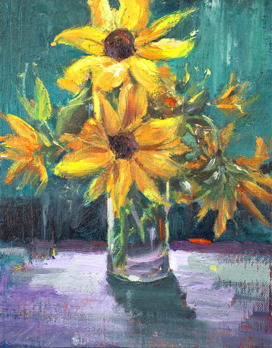 Sunflowers by MICHELE BYRNE 