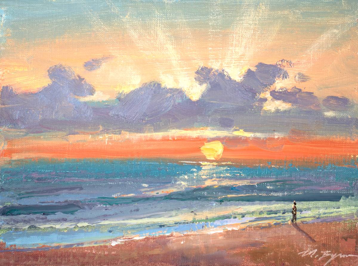 Sunrise #16 by MICHELE BYRNE 