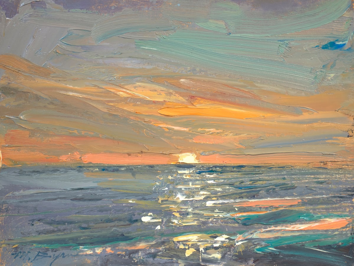 Sunset #1 by MICHELE BYRNE 