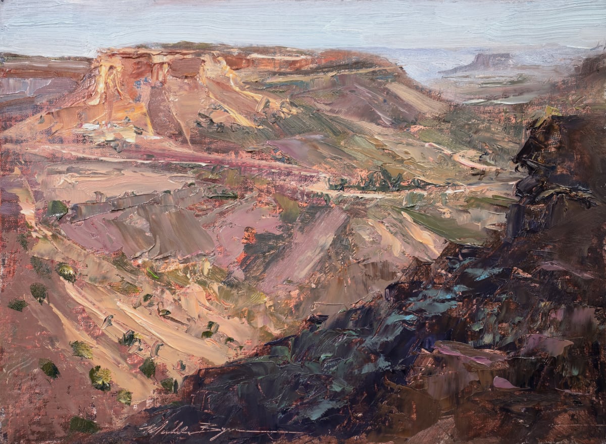 White Rock Overlook by MICHELE BYRNE 