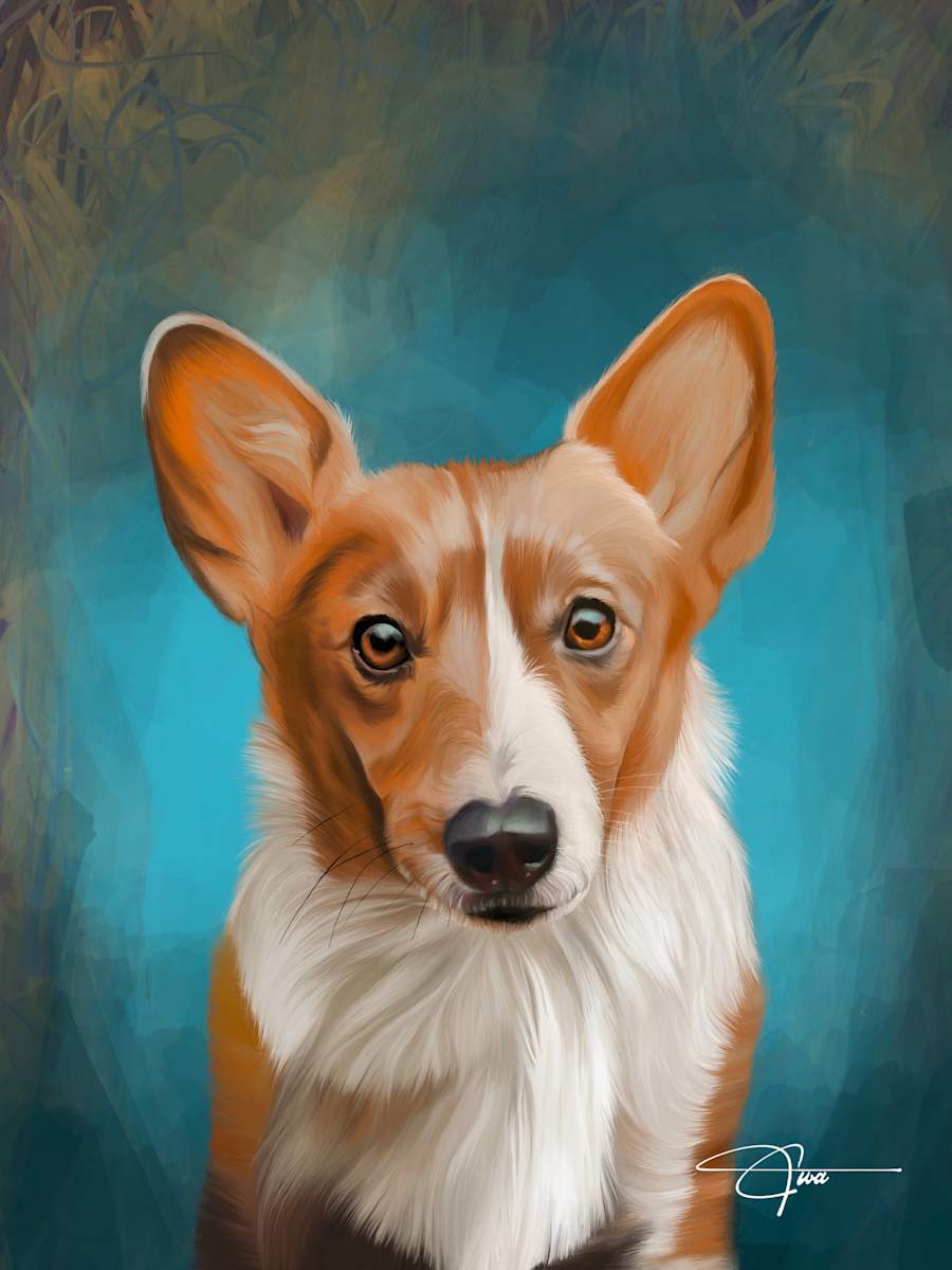 Corgi Calamity by Carolyn Wonders, Image 1.