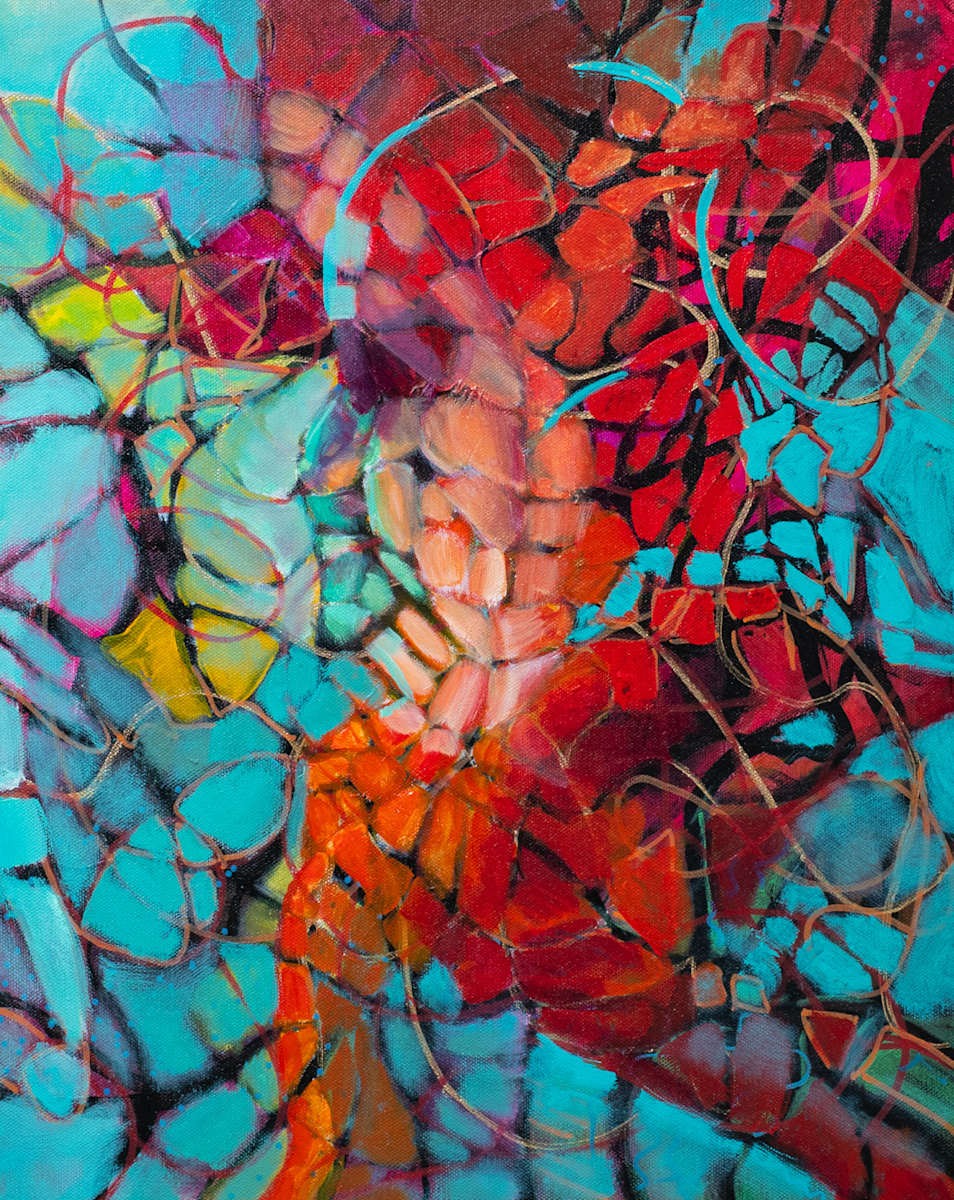 Drifting Red by Carolyn Wonders, Image 1.