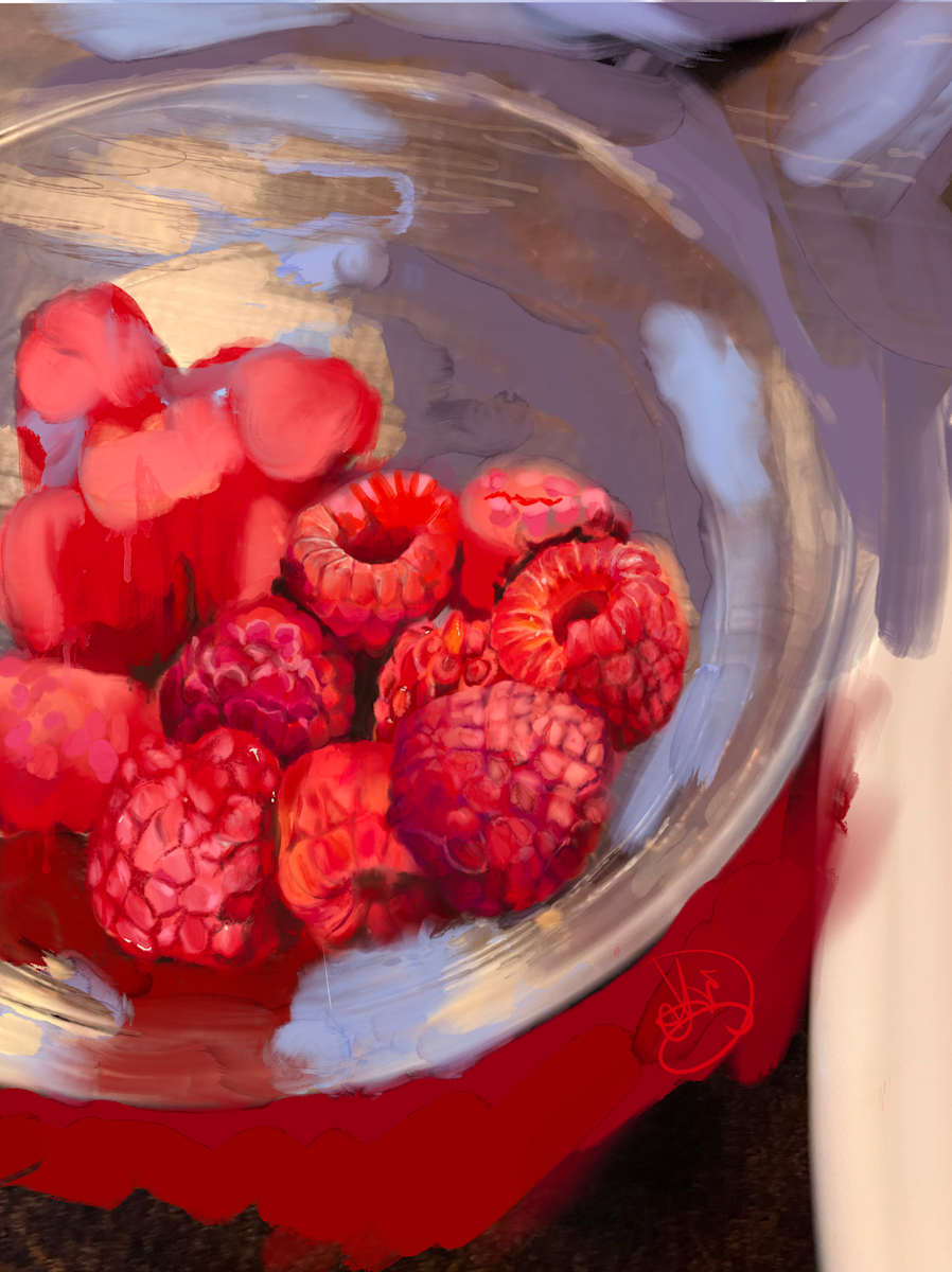 Raspberry Essence by Carolyn Wonders, Image 1.
