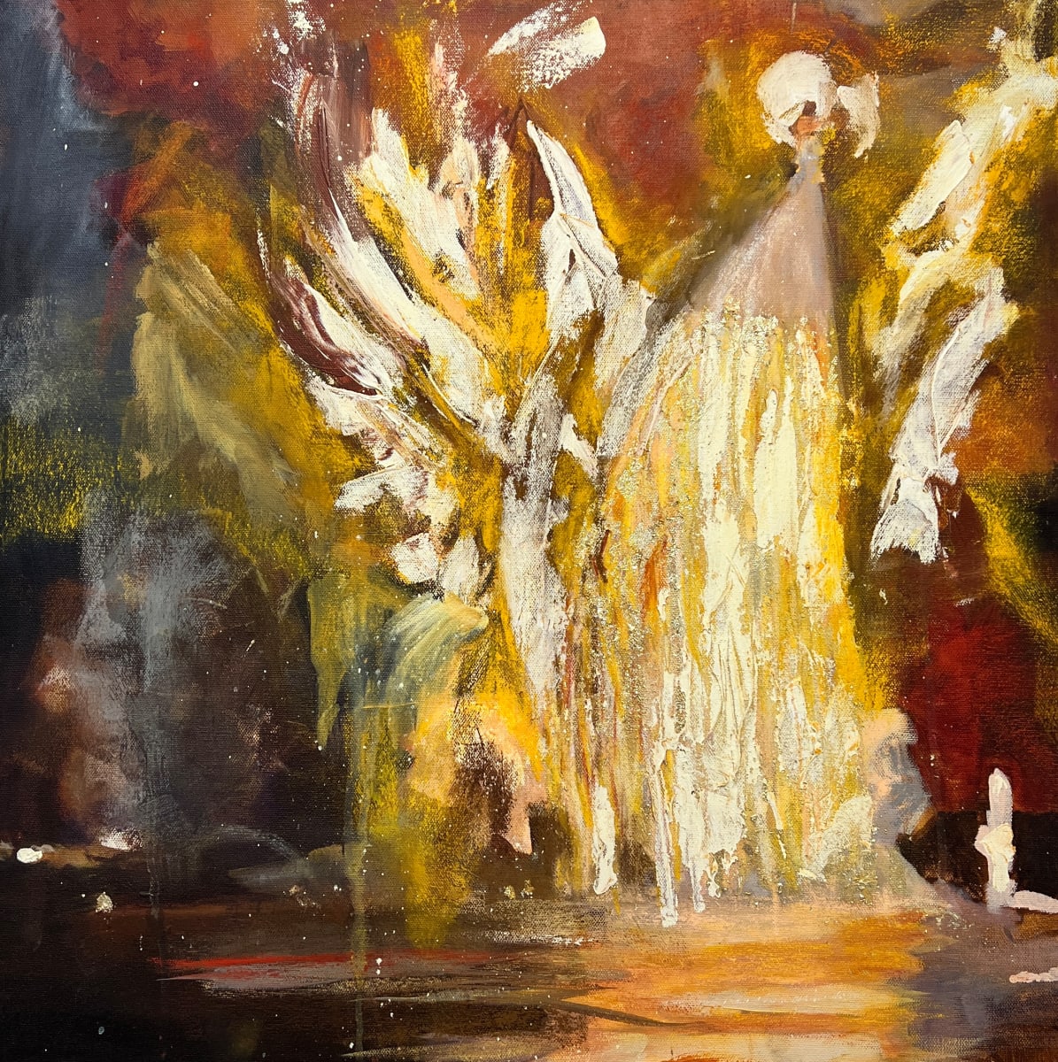 Sky Falls by Carolyn Wonders  Image: Sky Falls Close Up