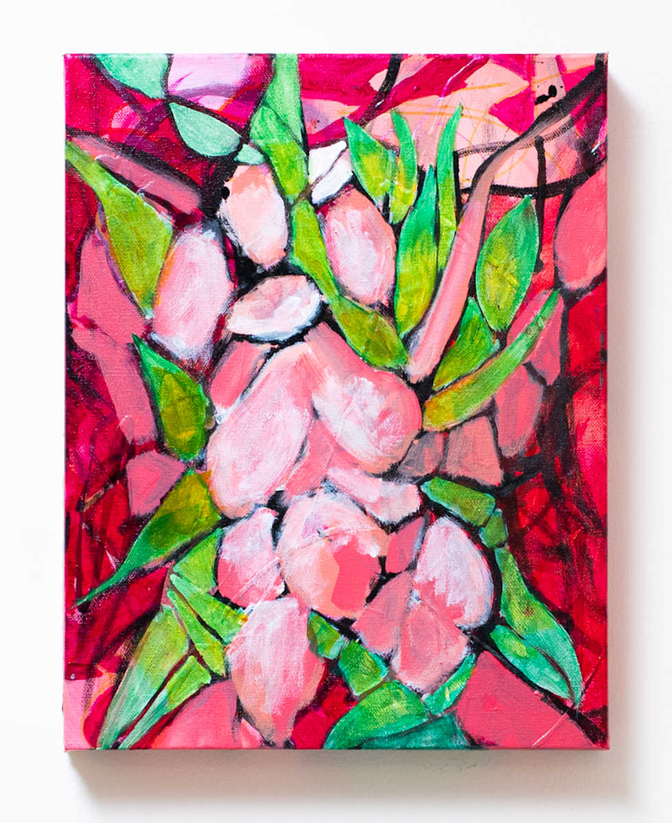 Pink Petals by Carolyn Wonders 