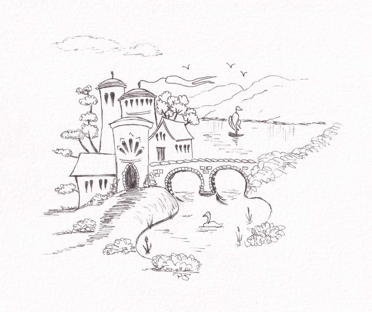 Canal Castle by Paula Jobson 