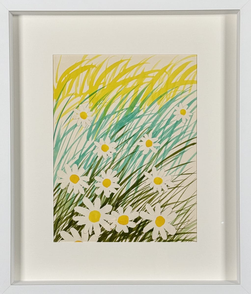 Vera Paints a Field of White Daisies by Vera Neumann 