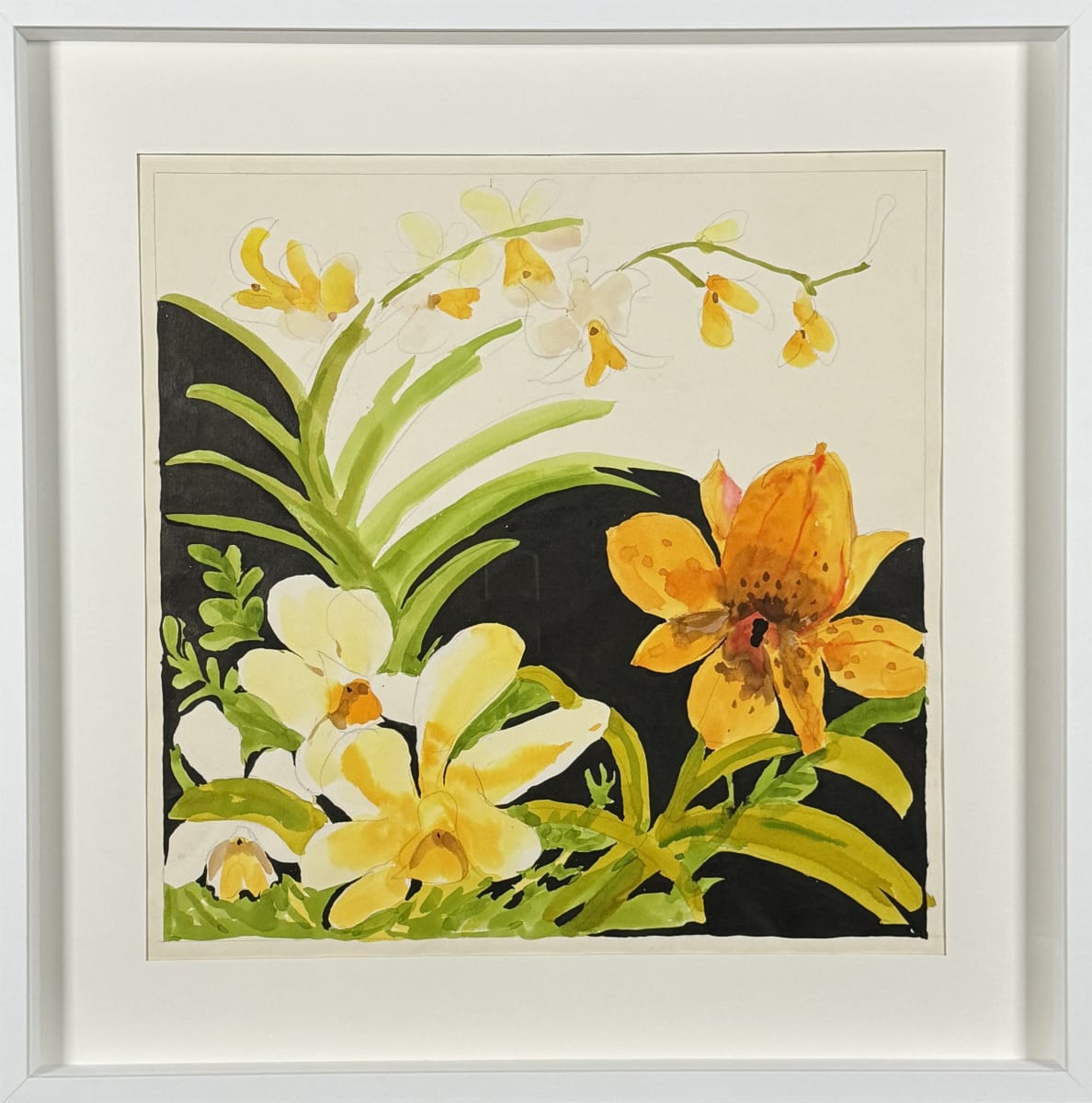 Vera Paints Orchids and a Tiger Lily by Vera Neumann 