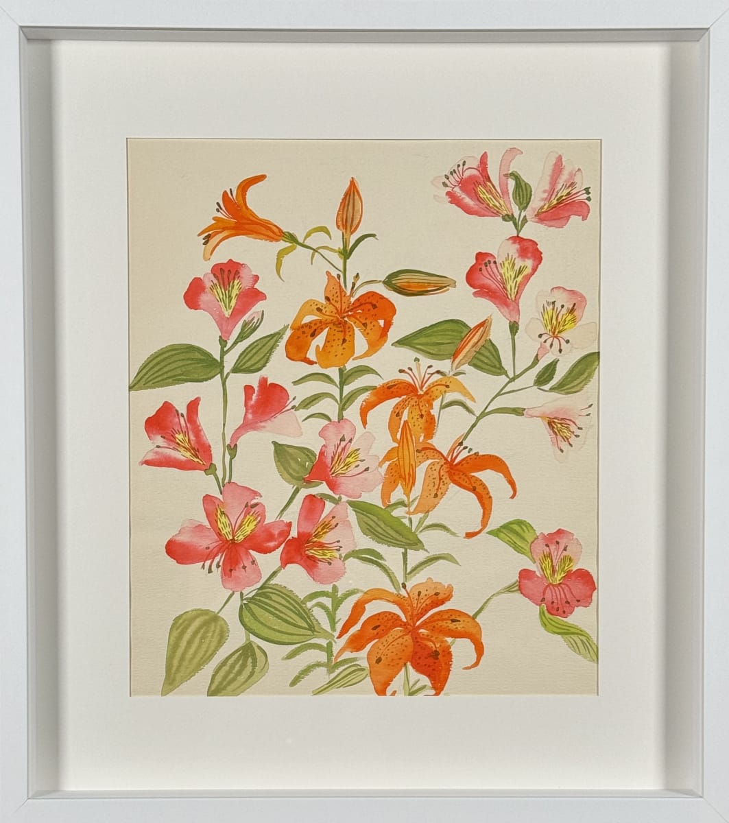 Vera Paints Tiger Lilies by Vera Neumann 