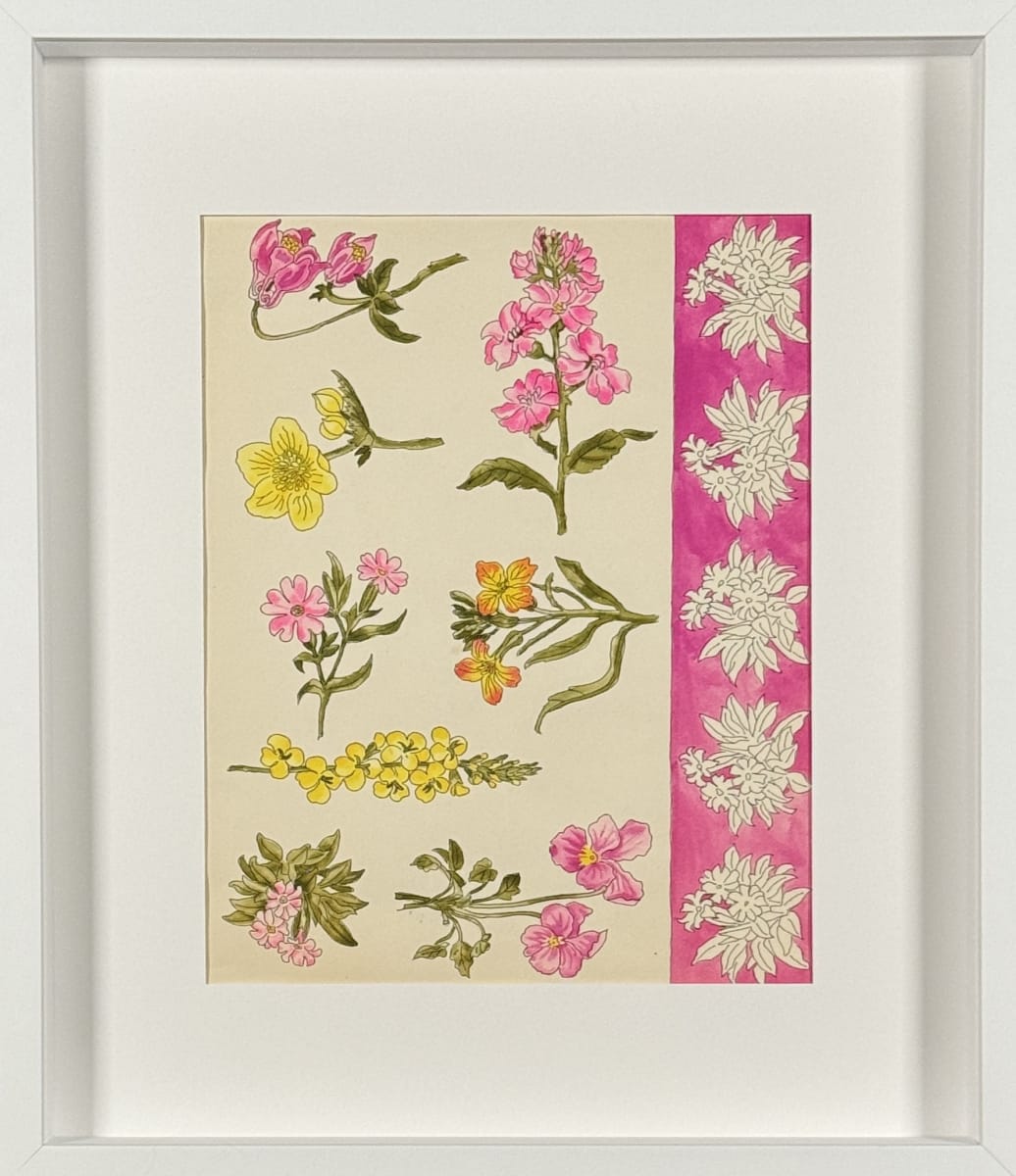 Untitled from the Floral Series by Vera Neumann 