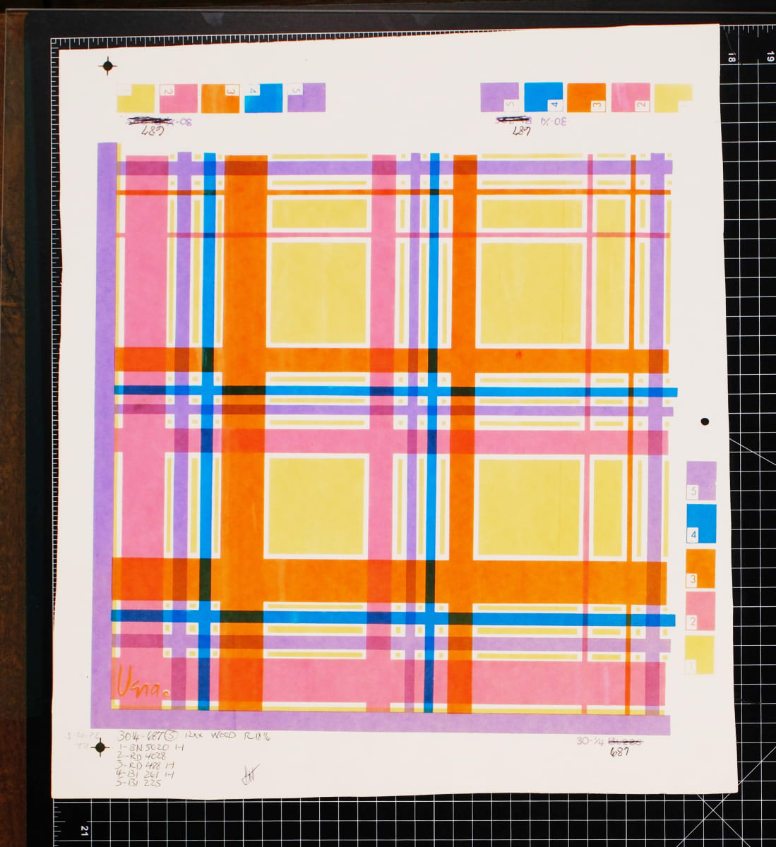 Nomad Plaid by Vera Neumann 