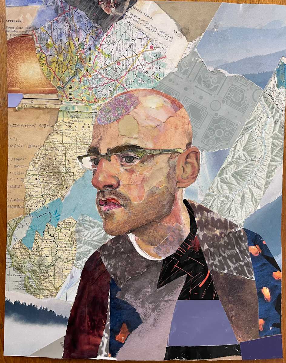 Curtis in collage by curtis bay 